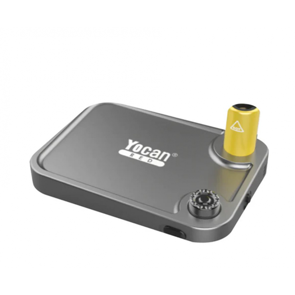 Yocan Slate tray torch lighter with durable build, refillable design, and powerful wind-resistant flame for reliable heating performance.