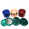 4 Part Solid Color Heavy Zinc Heavy Duty Grinder 63 MM