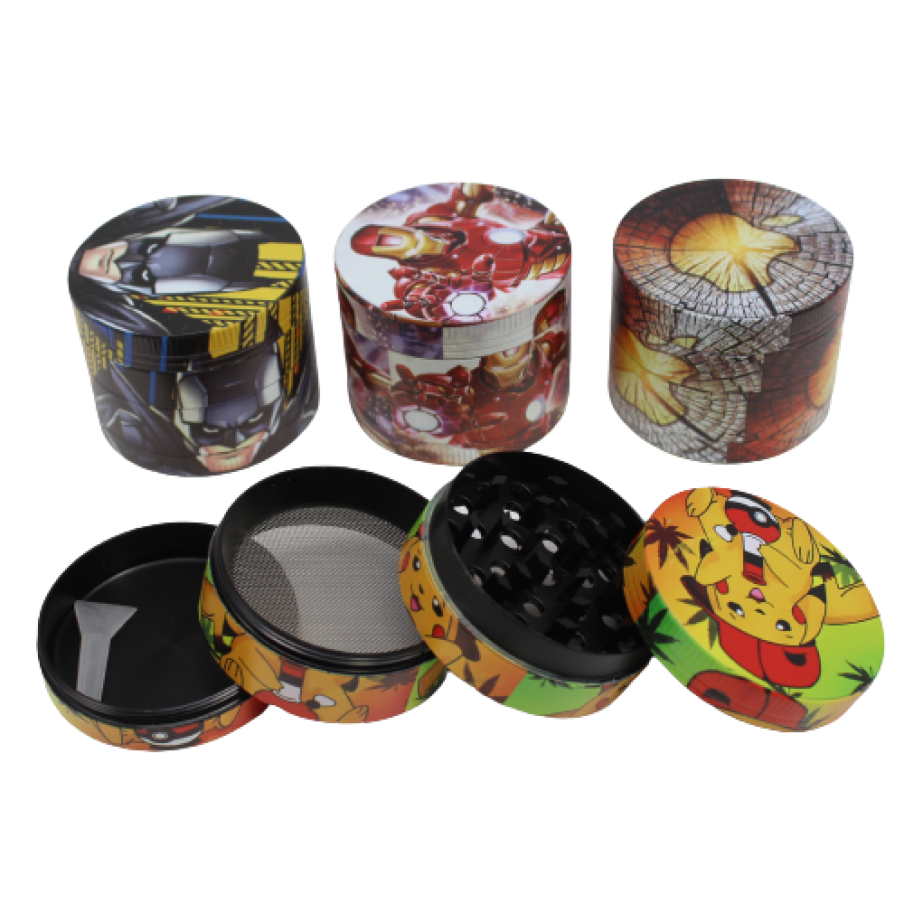 4 PART FANCY  DECAL COLOR  DESIGN GRINDER 50 MM