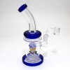 7.5" Color Tube Dab Rig Water Pipe  With 14 MM Male Quartz Banger 