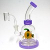 6" Evrst Monster Perk Dab Rig Water Pipe with 14mm Male Banger