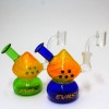 5" Evrst Round Base Dab Rig Water Pipe with 14mm Male Banger