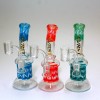 7" Evrst Art Color Dab Rig Water Pipe with 14mm Male Banger