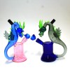 8" Dragon Design Water Pipe with 14mm Male Banger