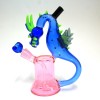 8" Dragon Design Water Pipe with 14mm Male Banger