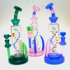 11" Rotating DNA design spinner Water Pipe with 14mm Male Banger  G-G