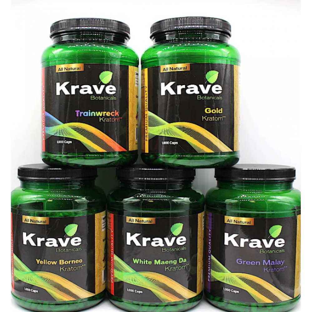 KRAVE KRATOM 1000 CAPSULES