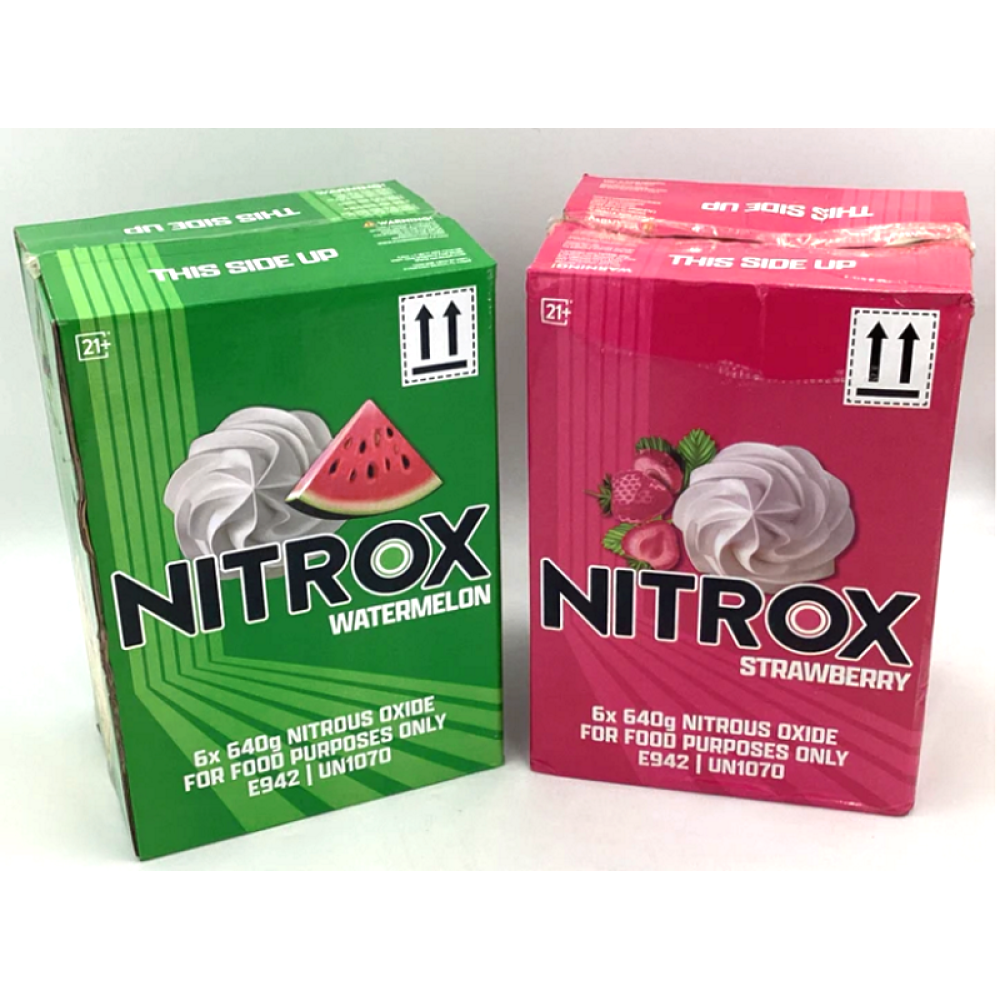 FLAVORED NITROX CREAM CHARGER (FOR FOOD PREPARATION ONLY)