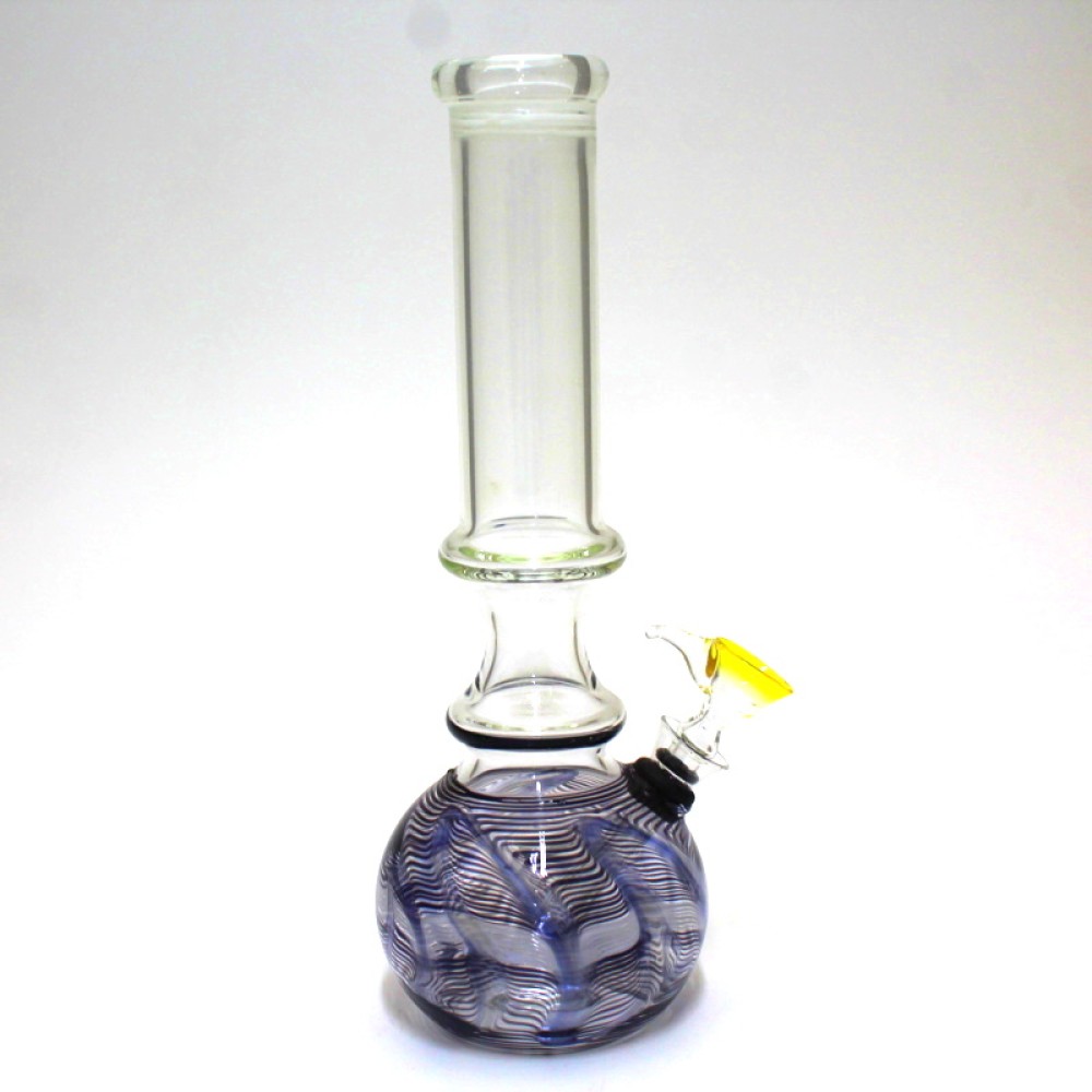 10'' USA Made Round Art  Double Step Water Pipe Regular 