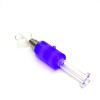 7" Straw Kit with Freezable Liquid w/ Ceramic Screw Nail - 14mm