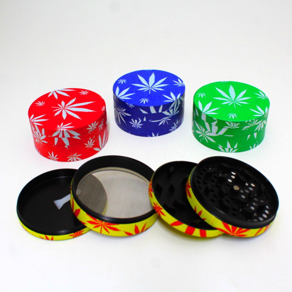 4 Part Decal Design Grinder 80mm