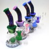 7" US Color Dab Rig Water Pipe With 14mm Male Banger