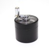 4 Part Solid Color Handle Grinder 56mm