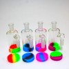 Ash Catcher 14mm To 14mm W/Silicone  Container 