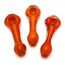 4.5"Bubble Head Heavy Duty Glass Hand Pipe