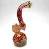 8'' Big Base Multi Swirl Color Sherlock Style Heavy Duty Bubbler Large Size 