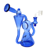 8.5'' Solid Color New Unique Handled Design Dab Rig Water Pipe14 MM Male Banger 