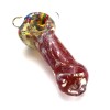 5'' Jumbo Size Color Extra Heavy Duty Glass Hand Pipe 