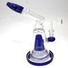 8.5'' Shower Head Design Percolator Side Arm Dab Rig Water Pipe With 14 MM Male Banger 