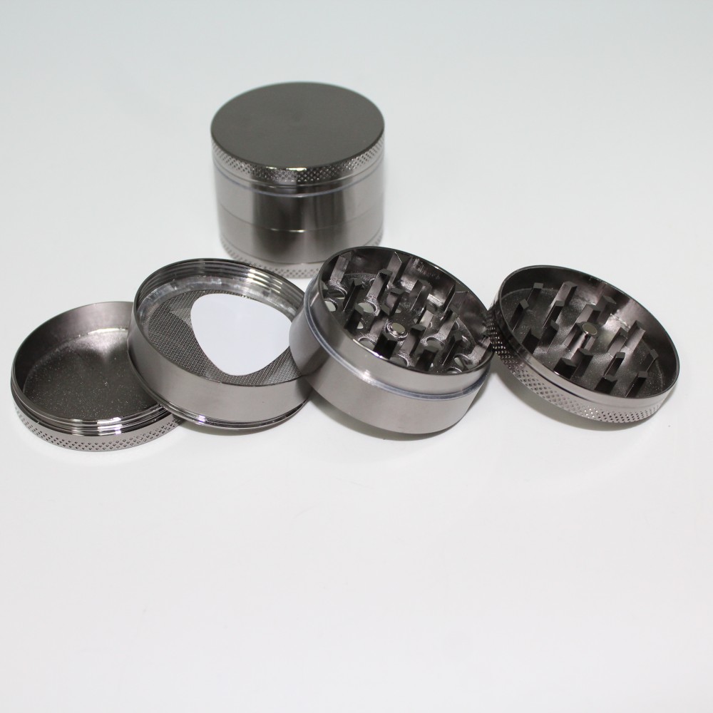 4 Part Zinc Heavy Grinder 50 MM