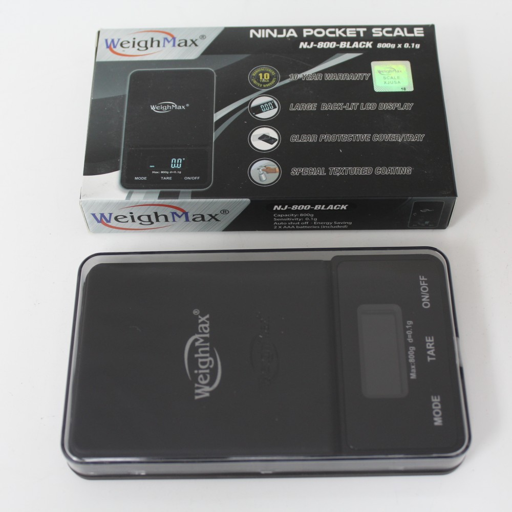 Weight Max Ninja Pocket Scale NJ - 800 g X 0.1 g 