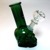 5.5'' Skull Design Glass  Water Pipe With Bowl 