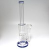 12'' Flat Bottom Straight With Percolator Water Pipe G-G 