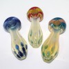 4.5'' Color Head Bubble Heavy Duty Glass Hand Pipe 