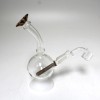 6.5'' Round  Shape Design Dab Rig Water Pipe With 14 MM Female Banger 