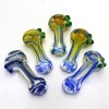 3'' Flat Design Glass Hand Pipe 