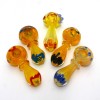 3'' Frit Color Glass Hand Pipe 