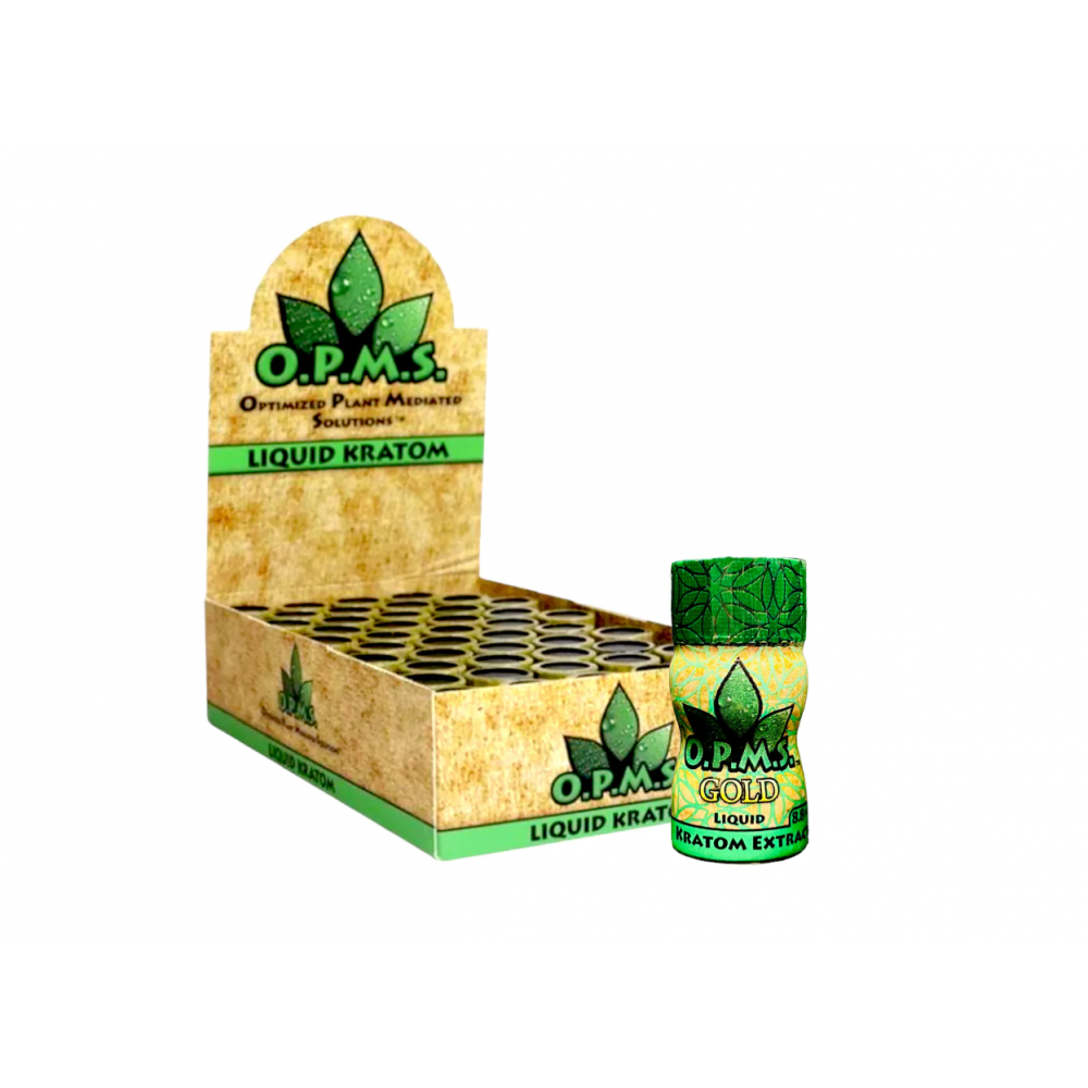 O.P.M.S Gold Kratom Shot 45 Ct 