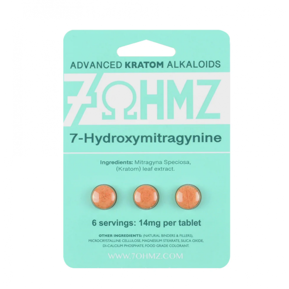 7 - HYDROXYMITRAGYNINE 3 CT TABLET 14 MG PER TABLET 