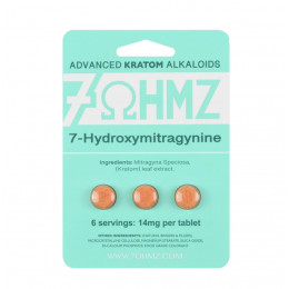 7 - HYDROXYMITRAGYNINE 3 CT TABLET 14 MG PER TABLET 