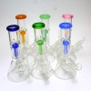 8.5'' Beaker with Tree Percolator Tube Color Water Pipe G-G 