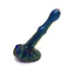 5.5'' Blue Art Color Standing Glass Hand Pipe 