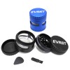 EVRST 4 Part With Window Design Grinder 63mm