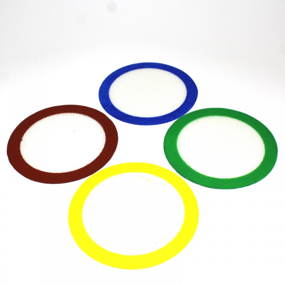 Silicone Dab Mat  Round Shape 5'' / 5''  Size 