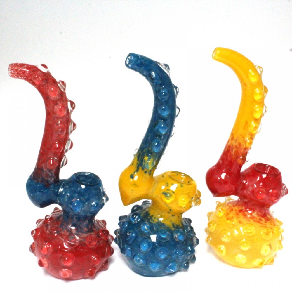 9'' Thorn Design Multi Color  HEAVY DUTY  Bubbler Large Size 