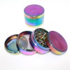 Chromium Crusher 4 Part Rainbow Color  Grinder 56 MM 